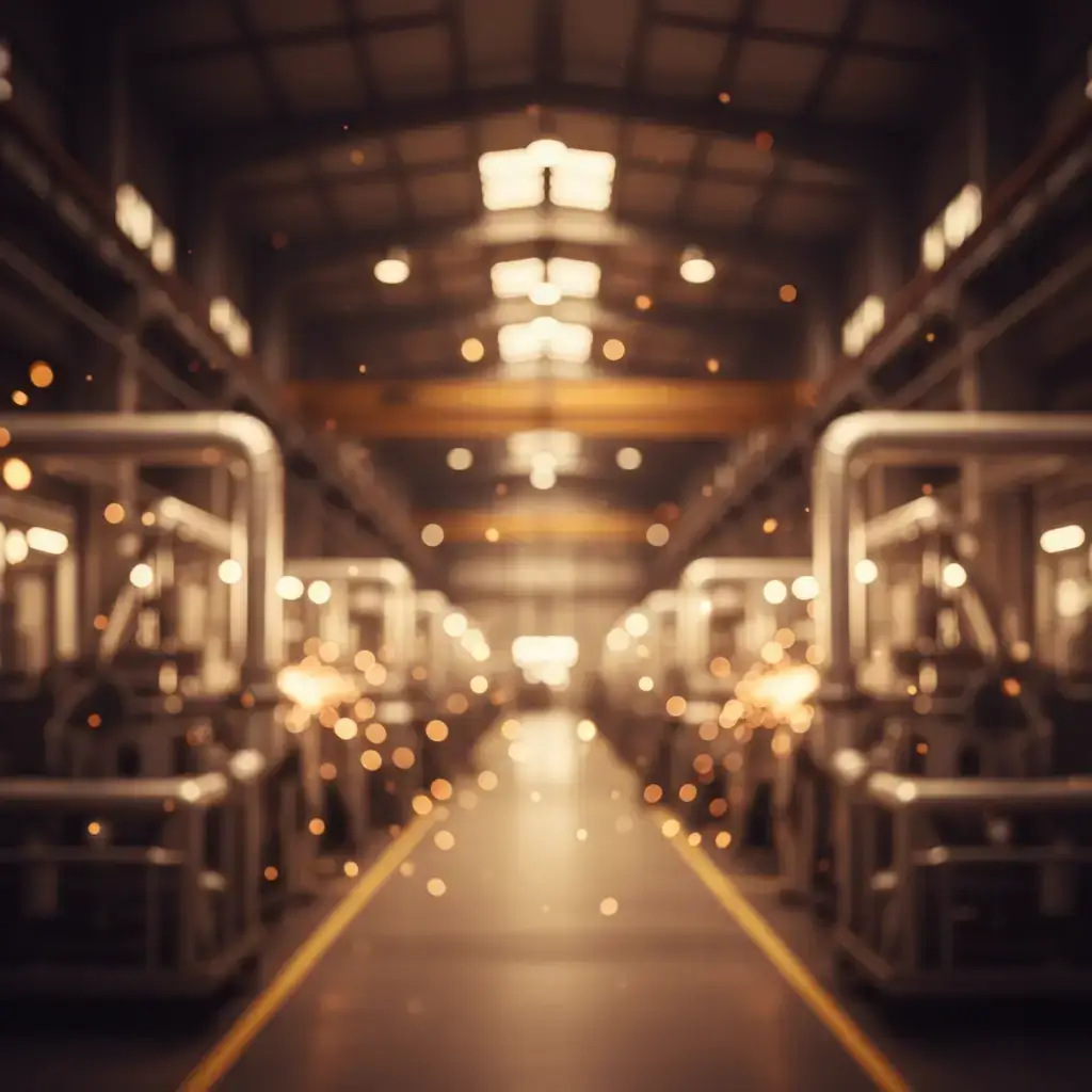 Industrial factory background