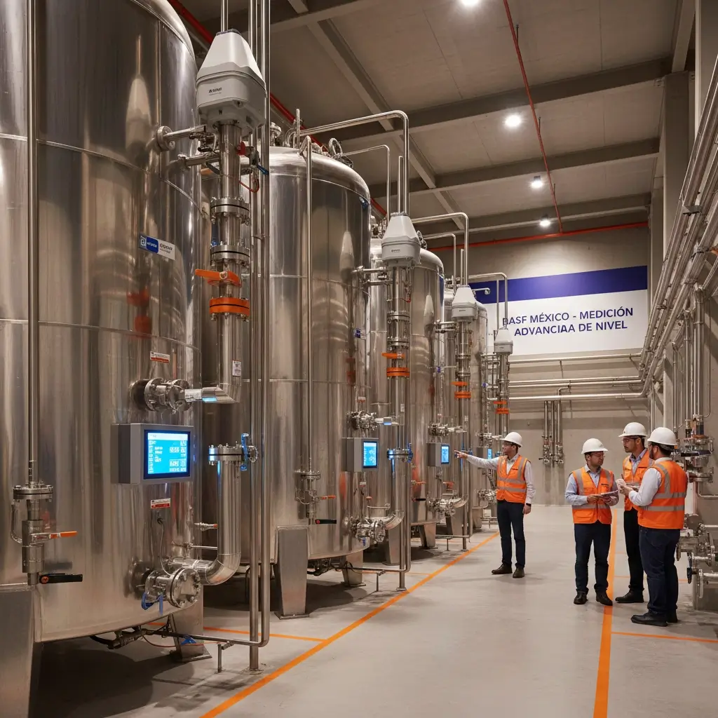 Chemical plant level measurement project
