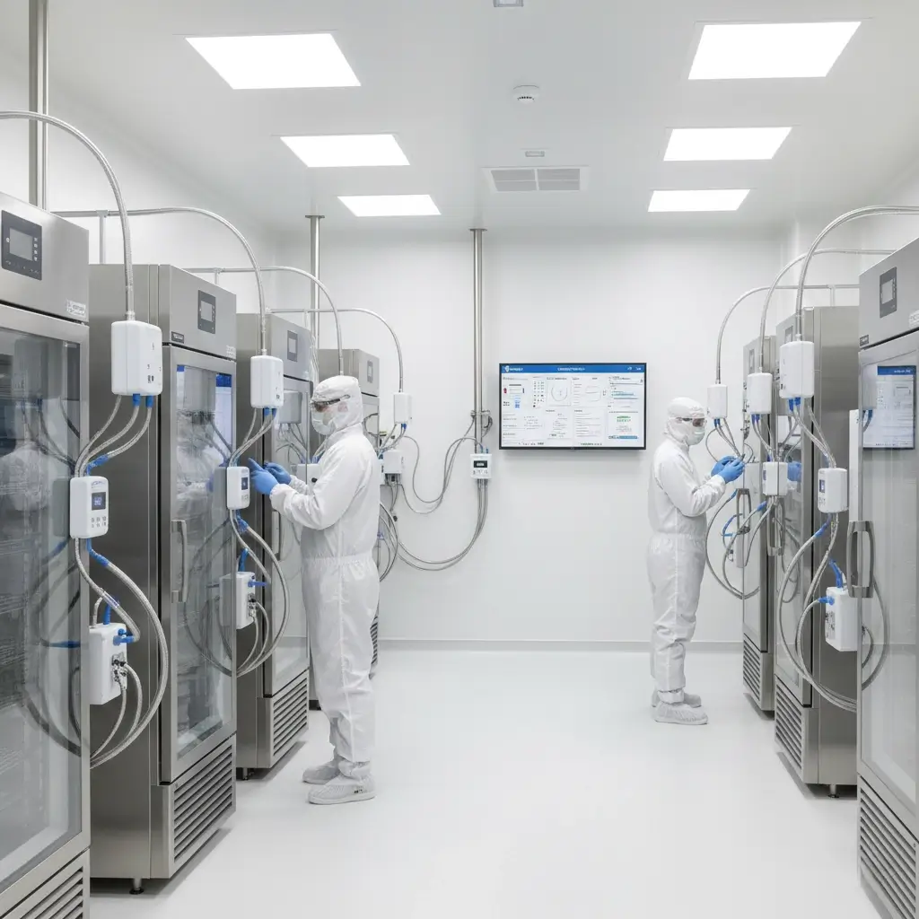 Pharmaceutical plant instrumentation