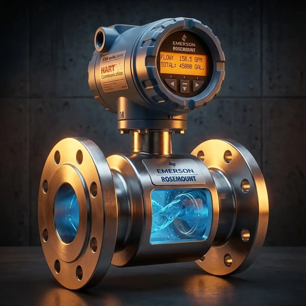 Electromagnetic flow meter for conductive liquids