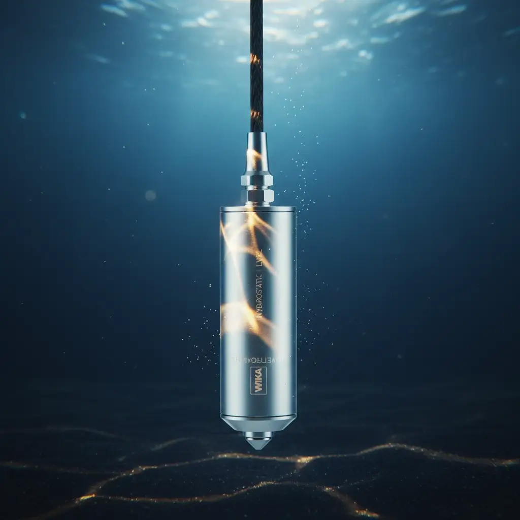 Submersible hydrostatic level sensor
