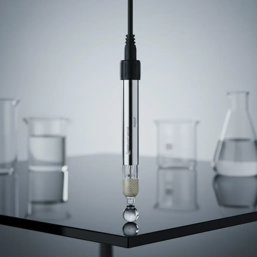 Industrial pH sensor and transmitter