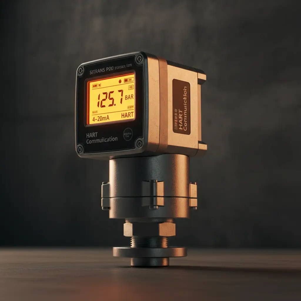 Digital pressure transmitter with HART