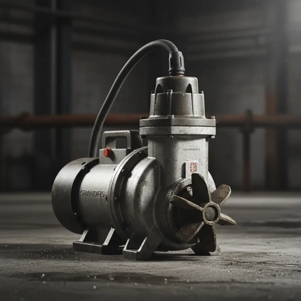 Robust submersible wastewater pump