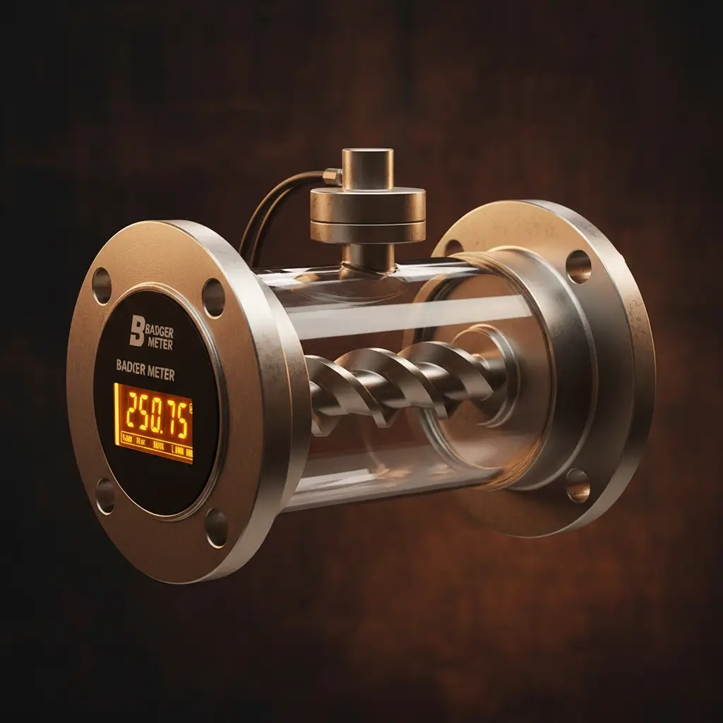 Turbine flow meter for high accuracy