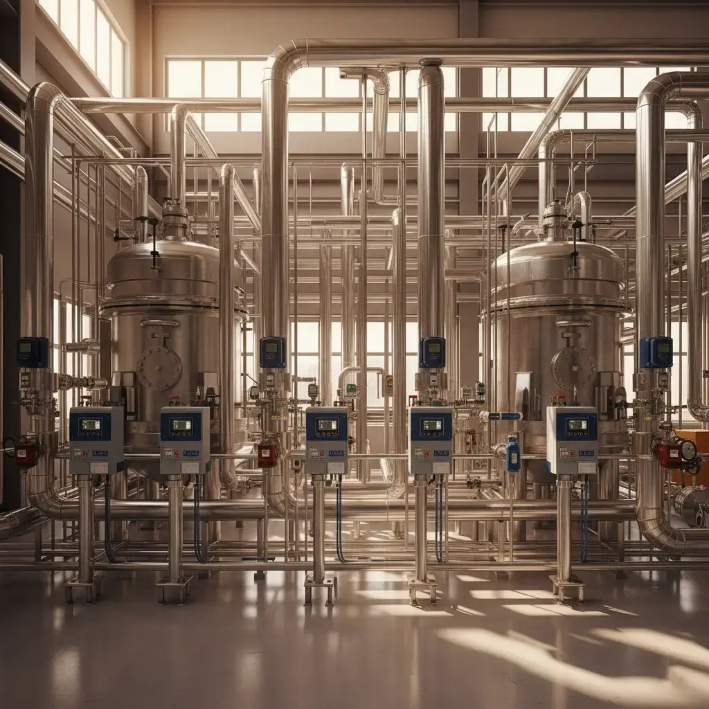 Chemical processing plant instrumentation