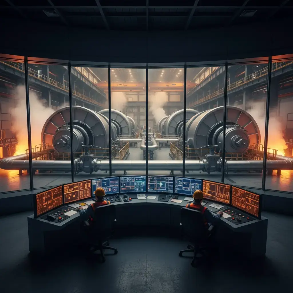 Power plant control room