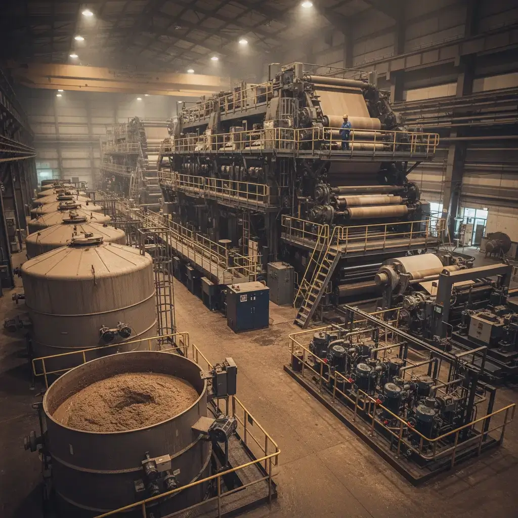 Pulp and paper mill operations